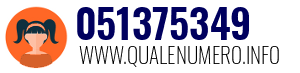 Numero di telefono 051375349 051375349