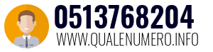 Numero di telefono 0513768204 0513768204