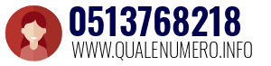 Numero di telefono 0513768218 0513768218