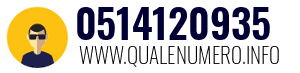 Numero di telefono 0514120935 0514120935