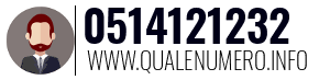 Numero di telefono 0514121232 0514121232
