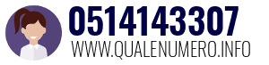 Numero di telefono 0514143307 0514143307