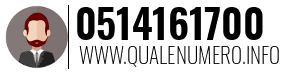 Numero di telefono 0514161700 0514161700