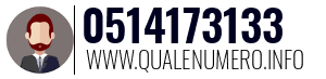 Numero di telefono 0514173133 0514173133