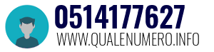 Numero di telefono 0514177627 0514177627