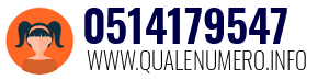 Numero di telefono 0514179547 0514179547