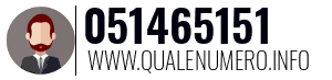 Numero di telefono 051465151 051465151