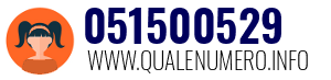 Numero di telefono 051500529 051500529