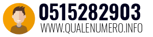 Numero di telefono 0515282903 0515282903