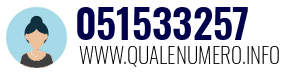 Numero di telefono 051533257 051533257