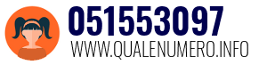Numero di telefono 051553097 051553097