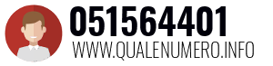 Numero di telefono 051564401 051564401