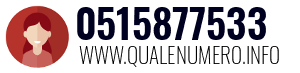 Numero di telefono 0515877533 0515877533