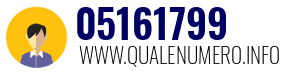 Numero di telefono 05161799 05161799