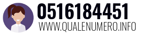 Numero di telefono 0516184451 0516184451