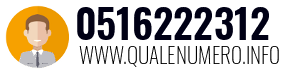 Numero di telefono 0516222312 0516222312