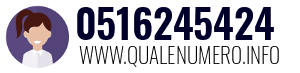 Numero di telefono 0516245424 0516245424