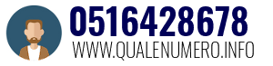 Numero di telefono 0516428678 0516428678