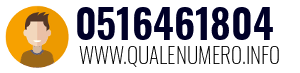 Numero di telefono 0516461804 0516461804