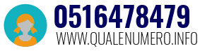 Numero di telefono 0516478479 0516478479