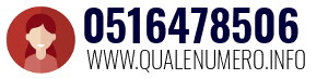 Numero di telefono 0516478506 0516478506