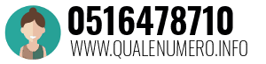 Numero di telefono 0516478710 0516478710