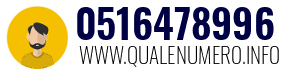 Numero di telefono 0516478996 0516478996