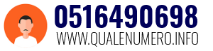 Numero di telefono 0516490698 0516490698