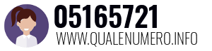 Numero di telefono 05165721 05165721