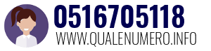 Numero di telefono 0516705118 0516705118