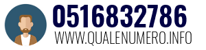 Numero di telefono 0516832786 0516832786