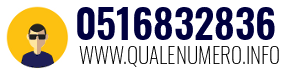 Numero di telefono 0516832836 0516832836