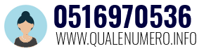 Numero di telefono 0516970536 0516970536