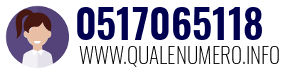 Numero di telefono 0517065118 0517065118