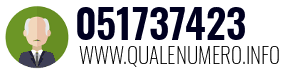 Numero di telefono 051737423 051737423