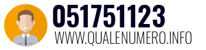 Numero di telefono 051751123 051751123