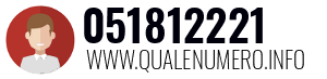 Numero di telefono 051812221 051812221
