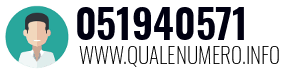 Numero di telefono 051940571 051940571