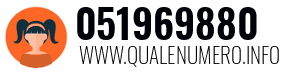 Numero di telefono 051969880 051969880