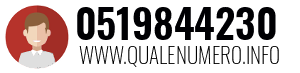 Numero di telefono 0519844230 0519844230