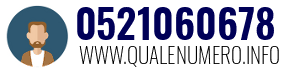 Numero di telefono 0521060678 0521060678