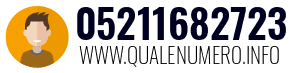 Numero di telefono 05211682723 05211682723