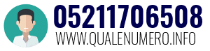 Numero di telefono 05211706508 05211706508