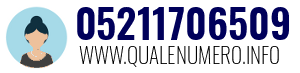 Numero di telefono 05211706509 05211706509