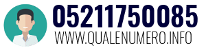 Numero di telefono 05211750085 05211750085