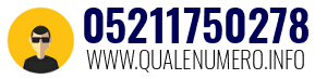 Numero di telefono 05211750278 05211750278