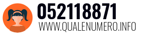 Numero di telefono 052118871 052118871