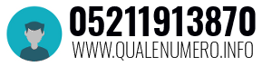 Numero di telefono 05211913870 05211913870