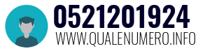 Numero di telefono 0521201924 0521201924