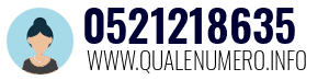 Numero di telefono 0521218635 0521218635